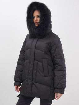 Куртка зимняя женская с мехом и капюшоном  Бренд: Visdeer  фото 17