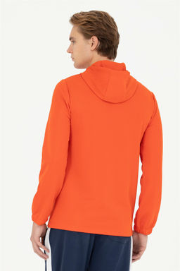 Мужской оранжевый свитшот - U.s. polo assn фото 5