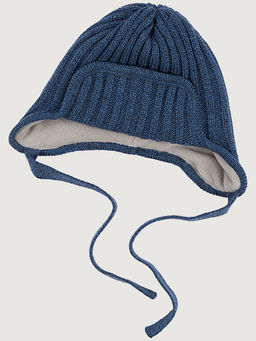 Шапка 11з51326 синий меланж