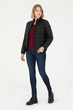 Женское черное пальто Неожиданная скидка в корзине - U.s. polo assn фото 11