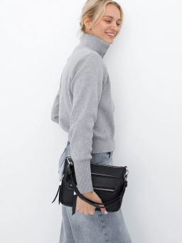 Сумка 0749C black Polina&Eiterou