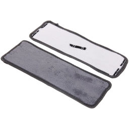 Швабра с отжимом, ручка 125 см "Skay" цвет белый в комплекте две насадки