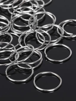 Кольцо соединительное СМ-1002, 0.9?14 мм, набор 50 г,  235 шт. цвет серебро
