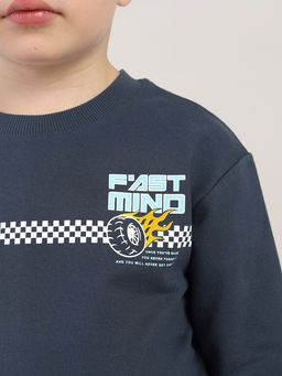 CRB wear / CWKB 63972-48-424 Джемпер для мальчика,темно-серый  фото 3