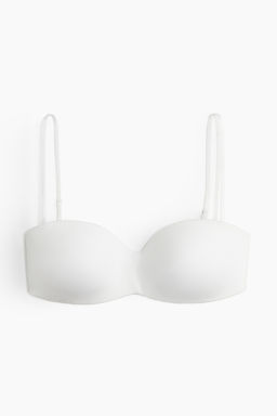 Sujetador bandeau de microfibra con acolchado - H&m фото 5