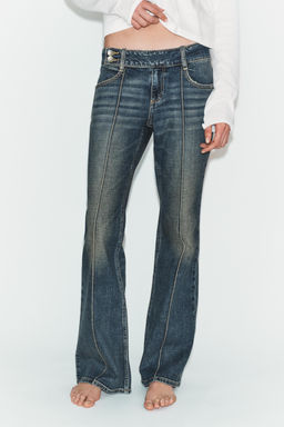 JEANS TRF BOOTCUT TIRO BAJO / Azul - Zara фото 2
