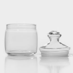 Банка для хранения сыпучих продуктов Paabahe Cesni, 500 мл, стекло, прозрачная