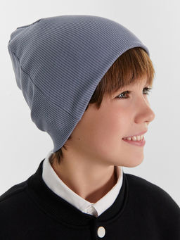 Шапка детская в синем оттенке