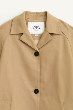 LIMITED EDITION STRAIGHT TRENCH COAT - Zara фото 8