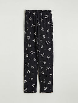 Beli Lastikli Desenli K?z ?ocuk Pijama Alt