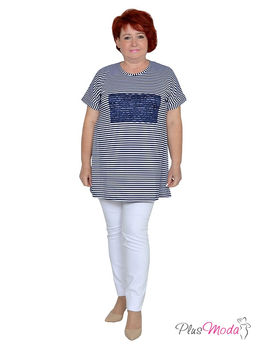 Туника Модель №1576 размеры 44-84 - Plusmoda фото 3