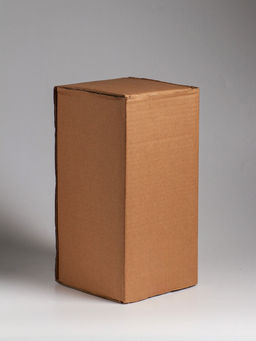 Ваза «Сэнс», 28.5×13 см, керамика, бело-золотая