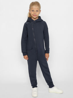 CRB wear/CWJG 90224-48 Комбинезон для девочки,темно-серый/Ex.Cherubino