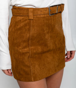 Юбка #КТ2862 (1), коричневый - Dommod фото 5