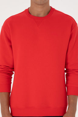 Erkek K_rm_z_ Basic Sweatshirt - U.s. polo assn фото 6