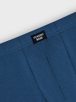 Цена за 2 штуки! Трусы боксеры мужские синие - Mark formelle фото 8