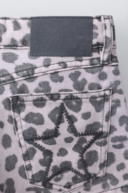 BERMUDA ANIMAL PRINT / Rosa - Zara фото 4