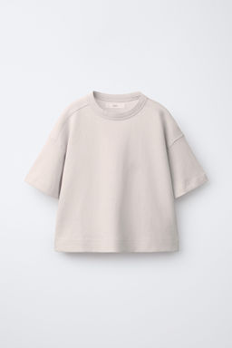CAMISETA LISA INTERLOCK / Crudo - Zara фото 2