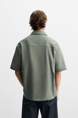 TEXTURED COMFORT OVERSHIRT - Zara фото 29