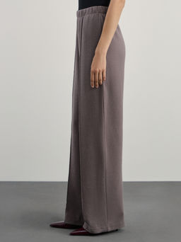 Прямые брюки с эластичным поясом / Zarina  фото 3