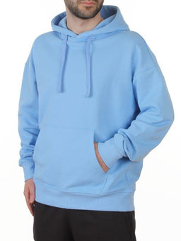TLK-807 LT. BLUE Толстовка мужская (85% хлопок, 15% полиэстер)