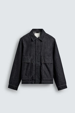 DENIM JACKET WITH POCKETS - Zara фото 8
