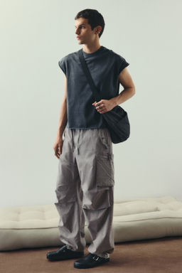 Pantal?n parachute Loose Fit - H&m фото 3