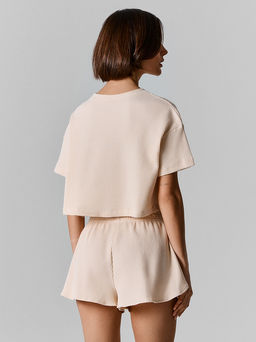 Комплект домашний женский бежевый - Mark formelle фото 4