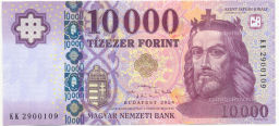 10000 форинтов 2024 года Венгрия