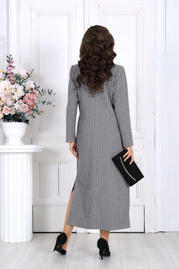 Платье Ninele 6009-Р светло-серый фото 3