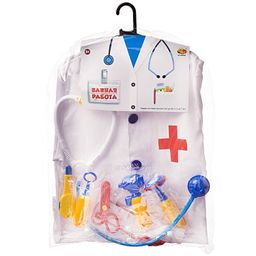 Форма доктора Важная работа, 10 предметов в наборе с аксессуарами - Abtoys фото 6