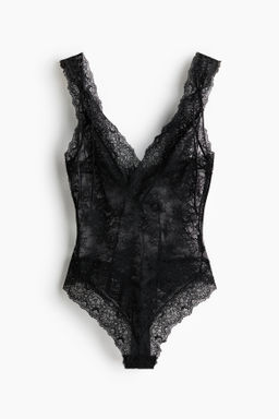 Body de encaje con escote profundo - H&m фото 2