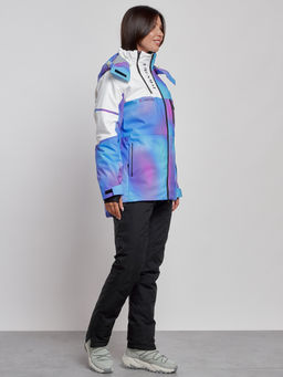 Горнолыжный костюм женский зимний фиолетового цвета 02321F - Mtforce фото 6