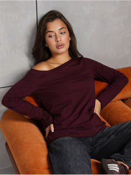 Лонгслив Плечо Черный - София фото 34