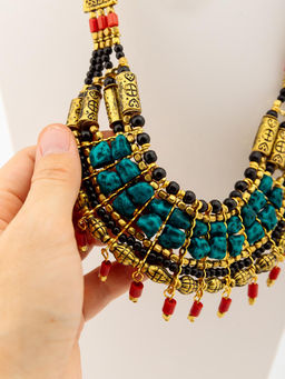 Украшение колье №0666/3 - Ганг фото 3