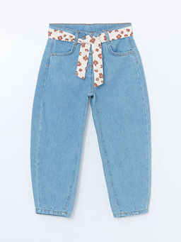 Basic K?z ?ocuk Jean Pantolon