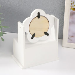 Шкатулка для украшений 1 ящик «Тележка лаванды», с зеркалом, дерево, 11×7.5×14.8 см