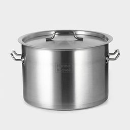 Кастрюля Hanna Knövell, 19 л, d=32 см, h=22 см толщина 0.8 мм, дно ТРС, толщина дна 4.4 мм, 201 сталь, индукция