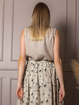 Льняная майка - Волтри фото 23