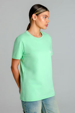 Арт. 3174 Футболка женская 44-52 (5 шт) Цвет:салатовый - Калинка фото 2