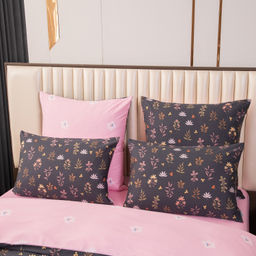 Комплект постельного белья Люкс Сатин 100% хлопок на резинке AR374 2 спальный/70-70 2 шт;50-70 2 шт - Ситрейд фото 5