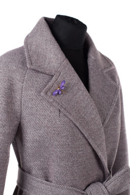 Пальто женское демисезонное Classic Reserve (пояс) - El podio фото 10