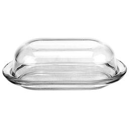 "Бейсик (Basic)" Масленка-сырница стеклянная 13х19,7х6,6см, цветная коробка, Pasabahce (Турция)