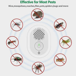 Ультразвуковой Отпугиватель вредителей, нетоксичный отпугиватель мышей, 3 режима, бытовой отпугиватель вредителей - Family фото 3