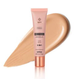 Bogenia BG604 Тональный ВВ крем для лица ВВ Cream тон 001 ivory 30мл - Golden rose фото 2