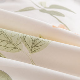 Комплект постельного белья Люкс Сатин 100% хлопок A353 Евро 4 Наволочки