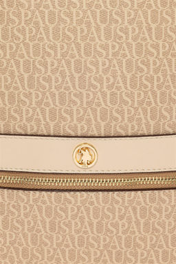 Женский бежевый рюкзак Неожиданная скидка в корзине - U.s. polo assn фото 5