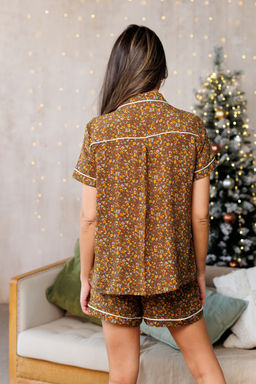 228 Пижама с рубашкой и шортами