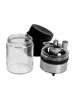 Кофемолка Sakura SA-6164, 3 в 1, мельница, стеклянная ёмкость для хранения, стакан для кофе