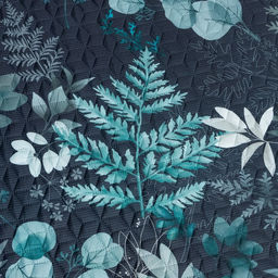 Покрывало Этель 2 сп Эвкалипт, 180х2105 см, микрофибра  фото 2